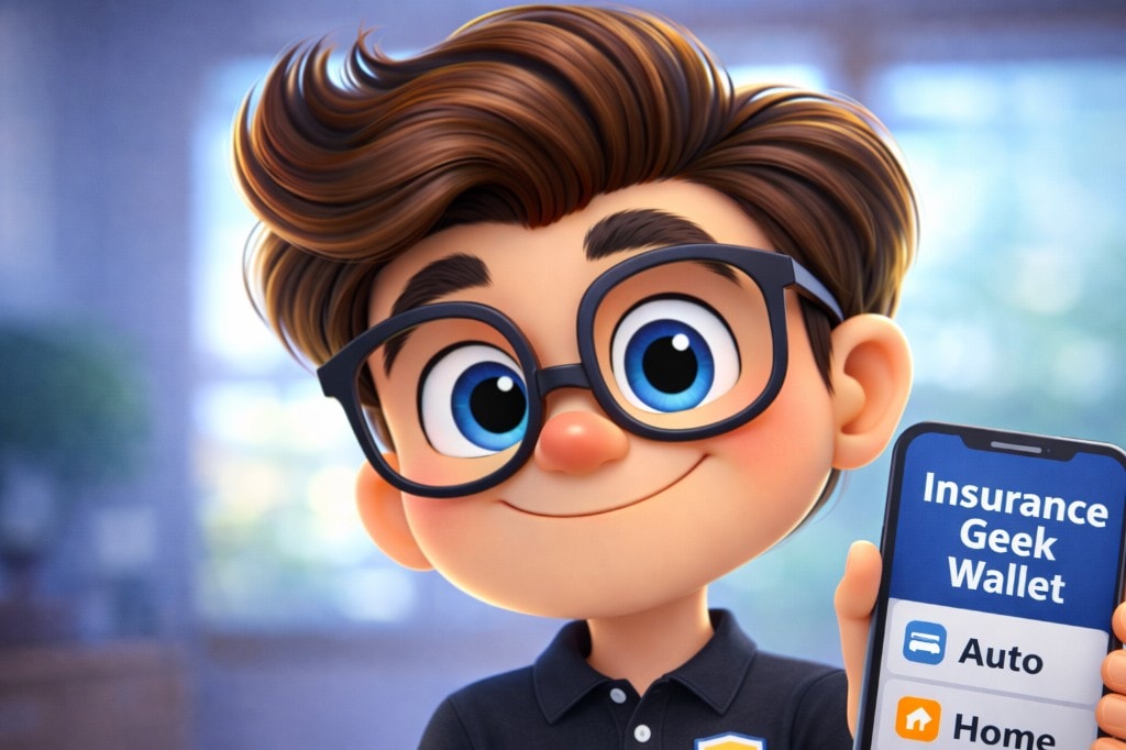 Insurance Geek Wallet - Auto, Home, Life policies